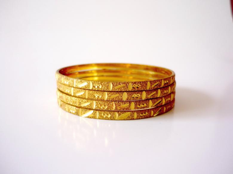 Free stock image of Gold Bangles created by Bilal Aslam