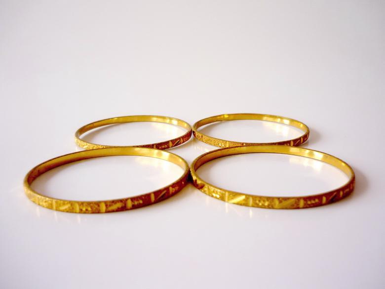 Free stock image of Gold Bangles created by Bilal Aslam