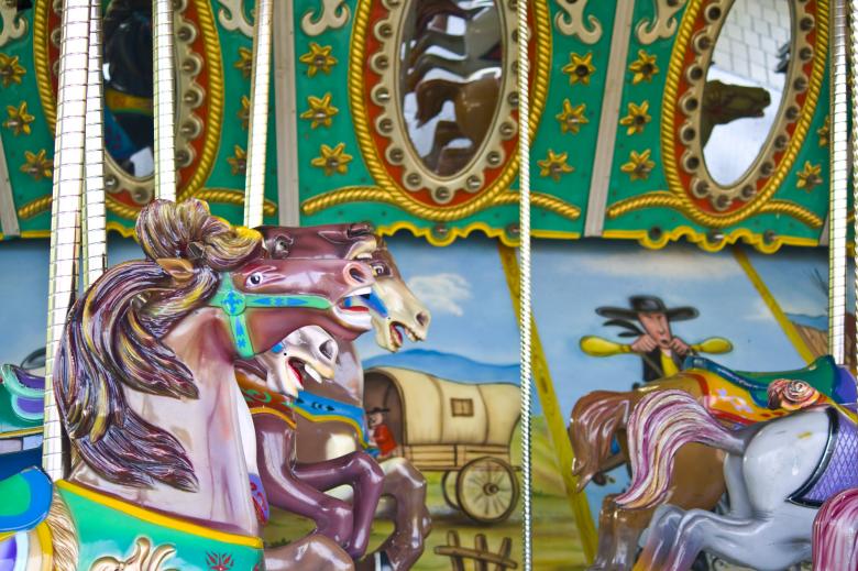 Free stock image of Carousel Theme Park created by linno1234