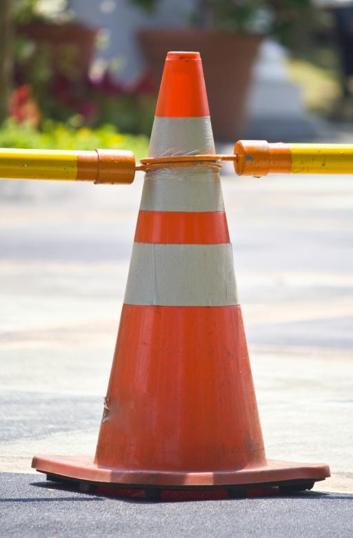 Free stock image of Single Traffic Cone created by linno1234