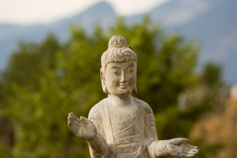 Free stock image of Buddha statue created by James Stewart