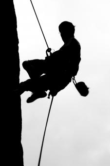 Climber on Rapel - Free Stock Photo