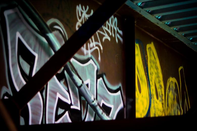 Free stock image of Bridge graffiti created by James Stewart