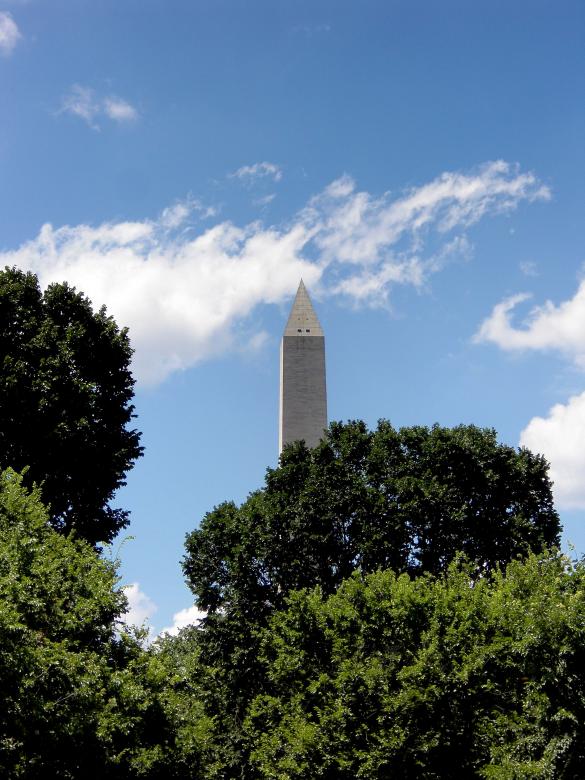Free stock image of Washing Monument Peak-a-boo created by Brian