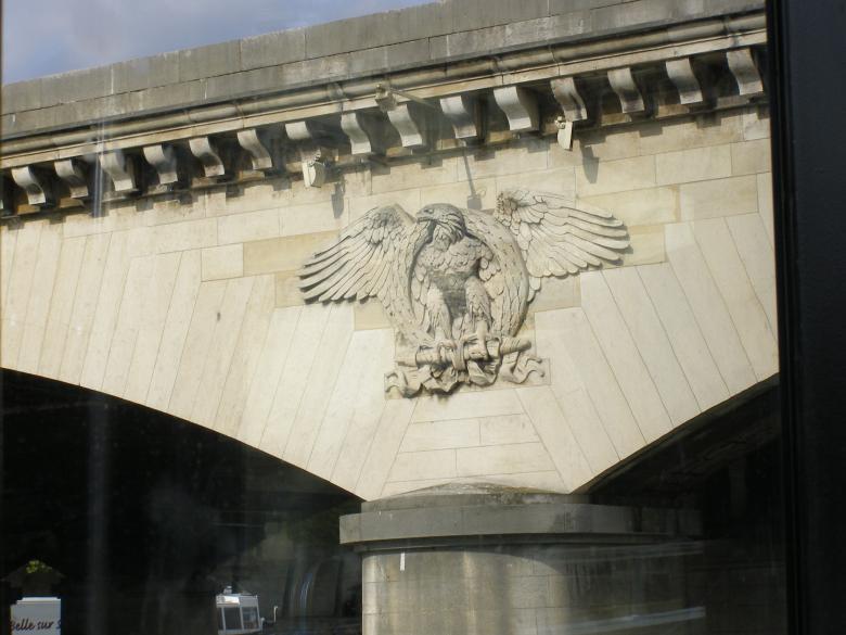 Free stock image of Paris - Eagle carvings created by The Nager Family