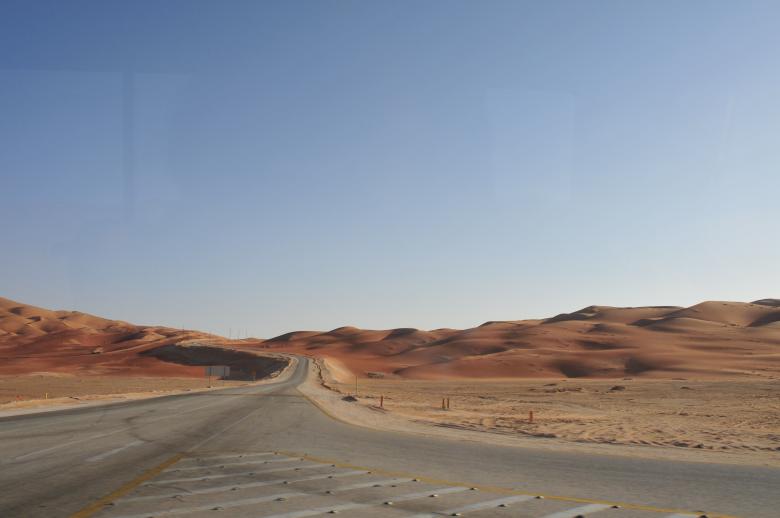 Free stock image of The desert road created by damian san roman alerigi