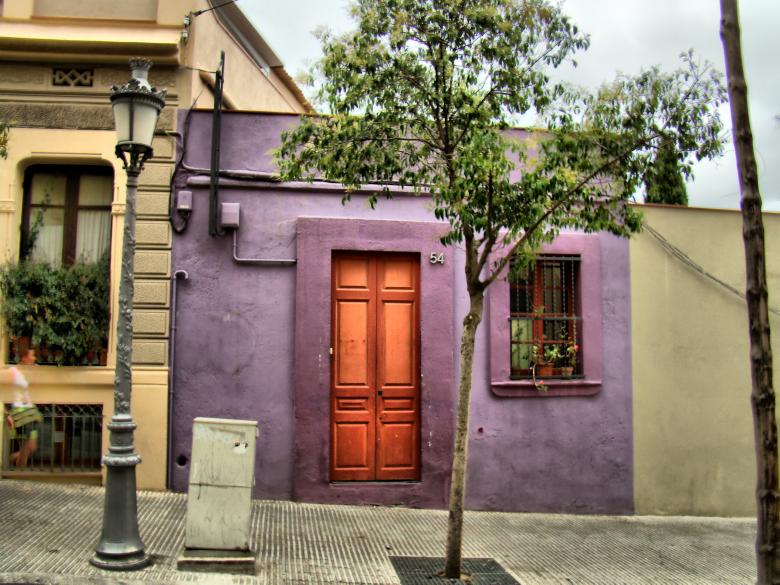 Free stock image of Purple house created by damian san roman alerigi