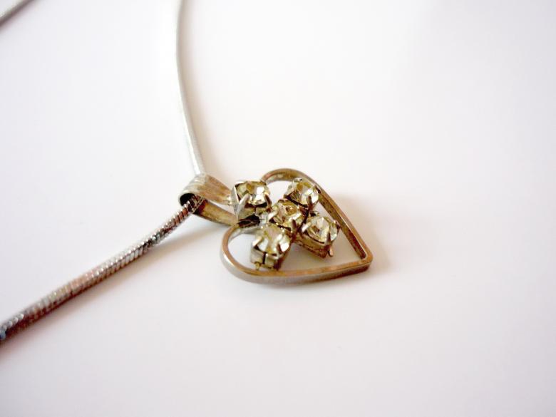 Free stock image of Heart shaped necklace created by Bilal Aslam