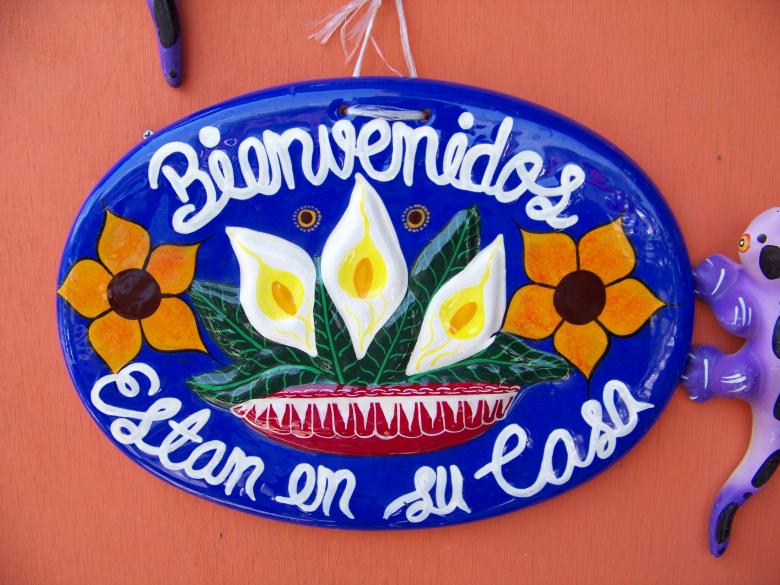 Free stock image of Mexican welcome sign created by homero chapa