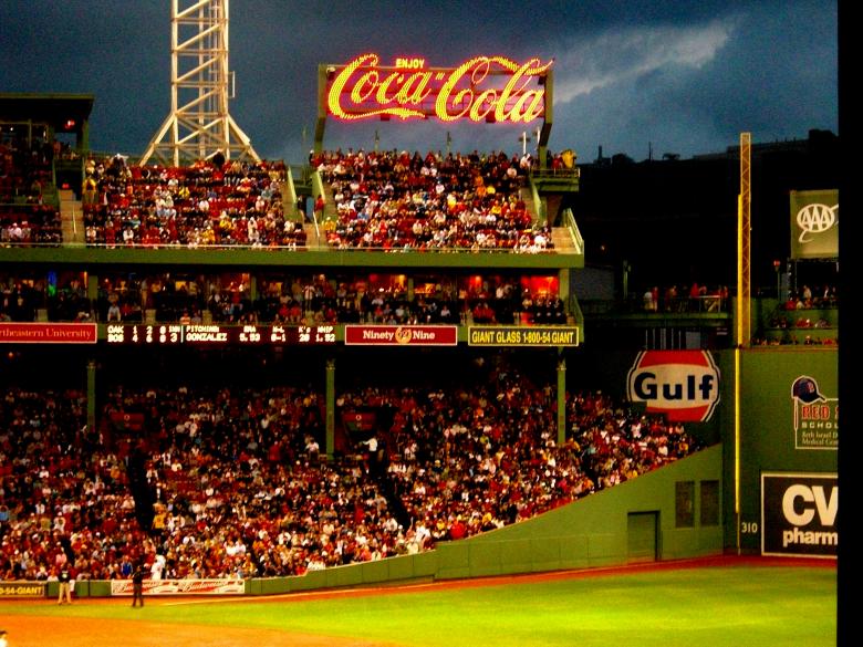 Free stock image of Fenway Baseball Game created by Brian