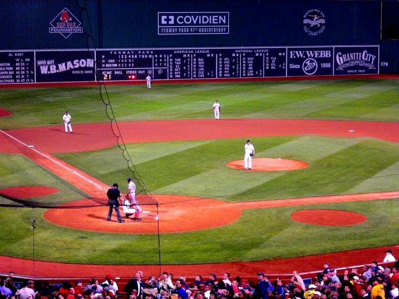 Free stock image of Fenway Baseball Game created by Brian