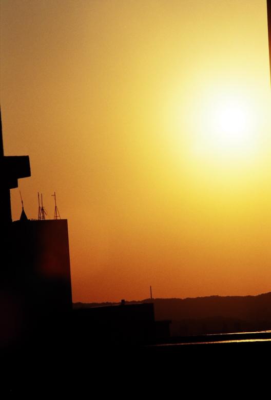 Free stock image of Orange sky created by pmao