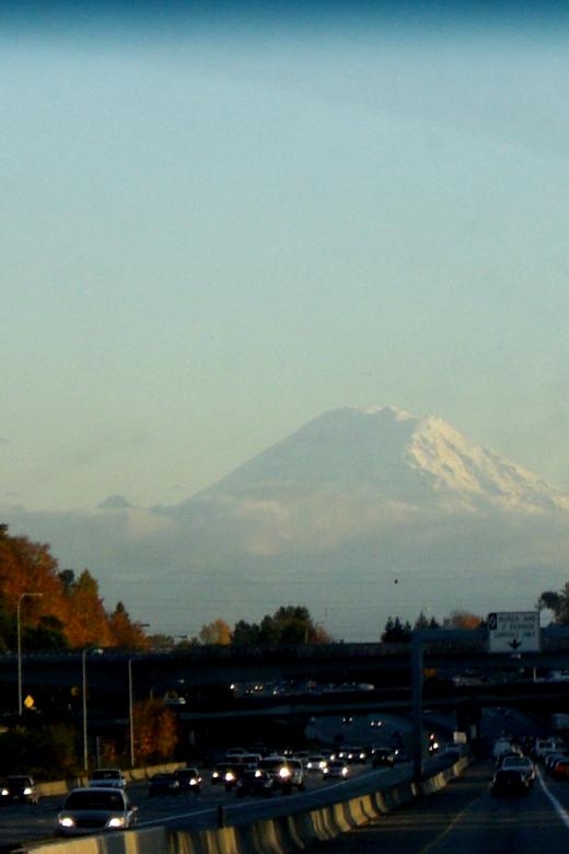 Free stock image of Seattle Traffic, Mountain created by Brian