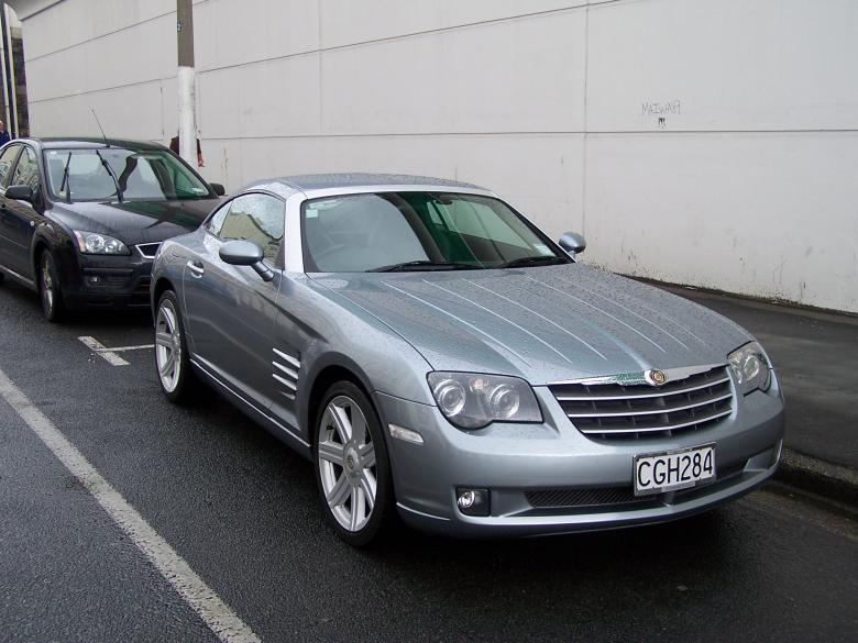 Free stock image of Rained Drenched Chrysler Crossfire created by Peter Alexander Robb