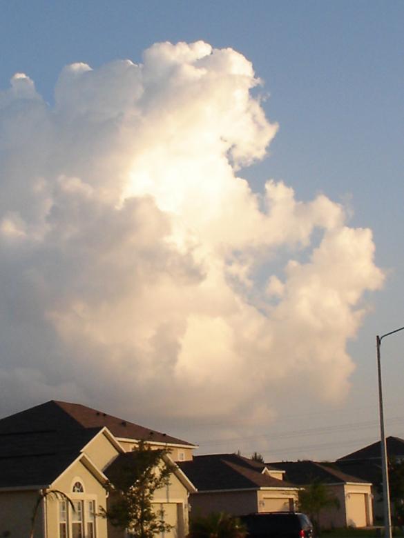 Free stock image of Cumulus Cloud created by Thom Parkin