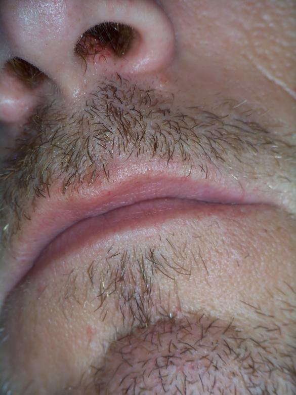 Free stock image of Beard and lips created by Graham Briggs