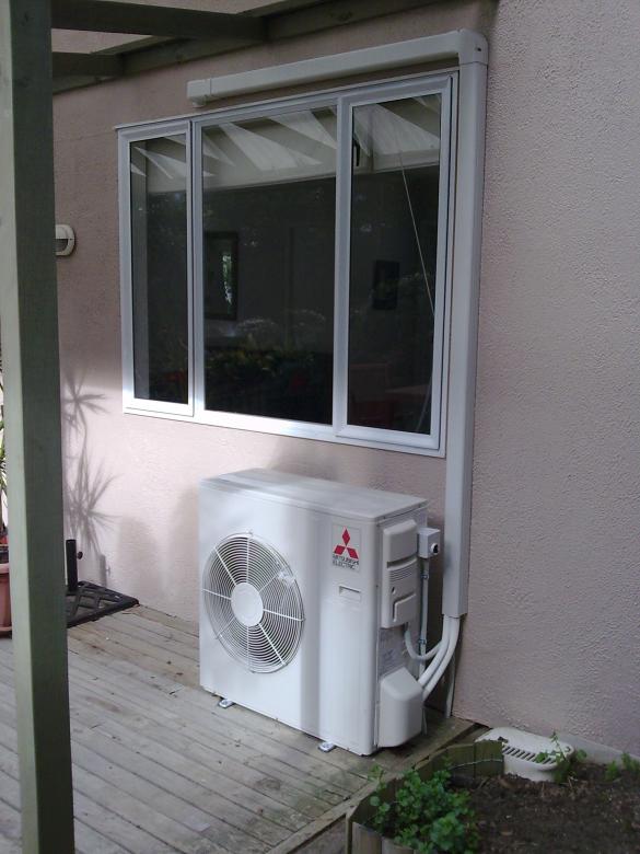 Free stock image of Air conditioner under window created by James Walton
