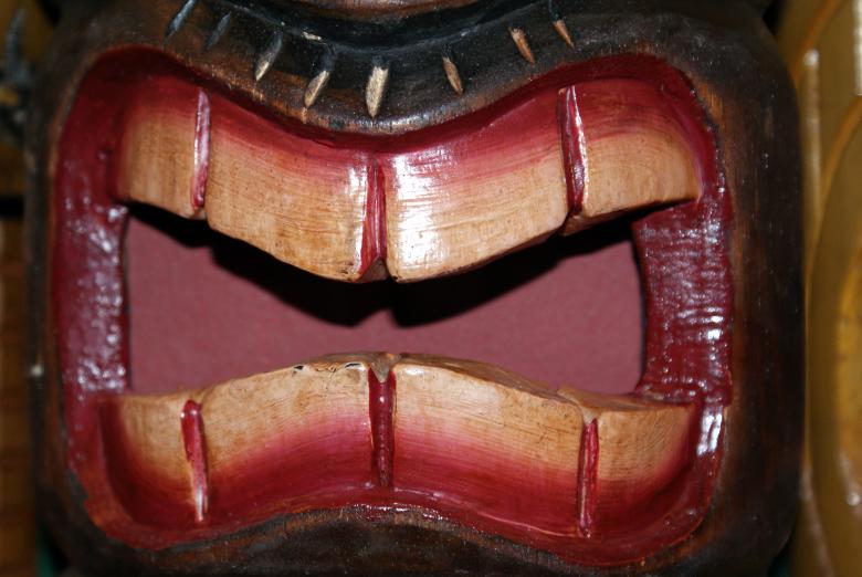 Free stock image of Le Teeth of the Mask created by Jesus Baez