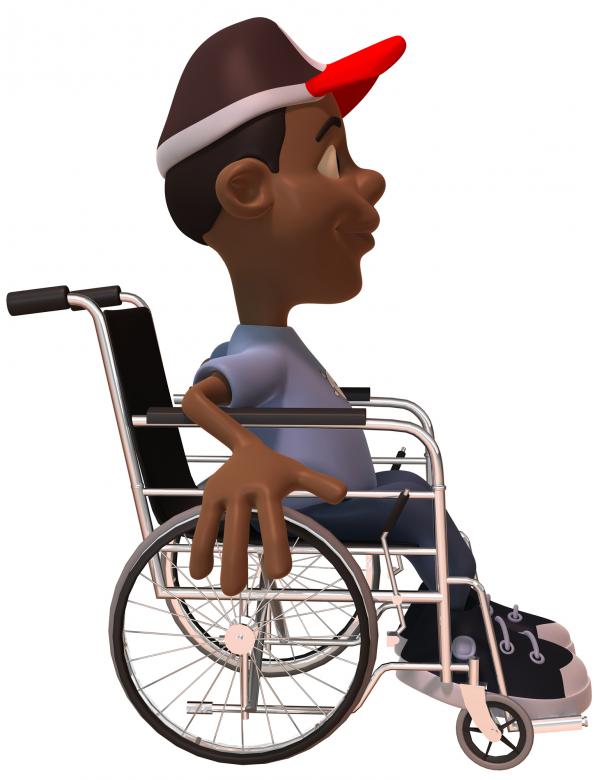 Free stock image of Kid in a wheelchair created by Julien Tromeur