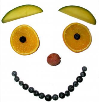 Fruit face sad - Free Stock Photo