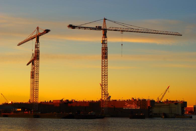 Free stock image of Cranes created by Barry Haynes