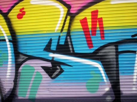 Graffiti on side of truck - Free Stock Photo