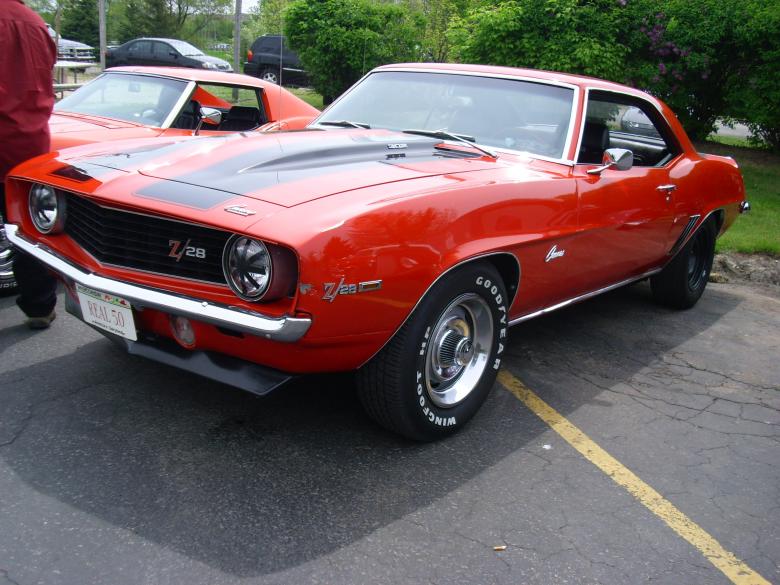 Free stock image of Car show - Red muscle car created by Amanda K Burczyk
