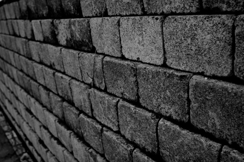 Free stock image of Dark brick wall texture created by Bjorgvin