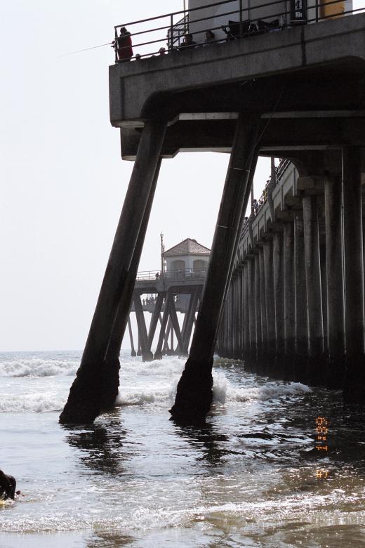 Free stock image of Huntington beach pier created by vickie cook