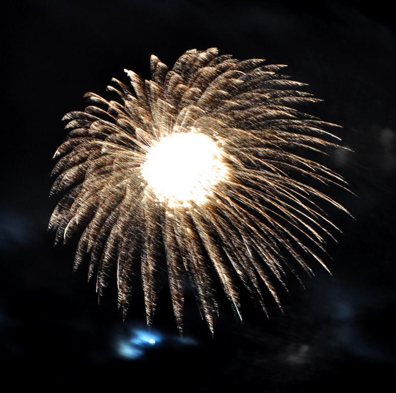 Free stock image of large colorful fireworks created by david balasa