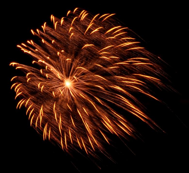 Free stock image of Large fireworks created by david balasa