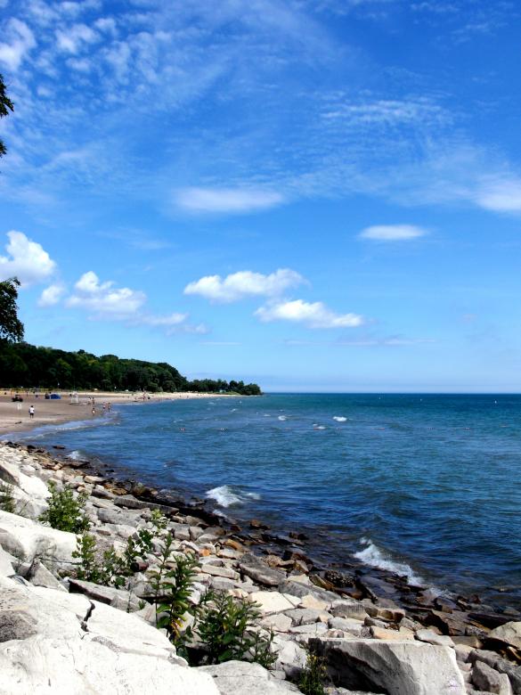 Free stock image of Milwaukee Beachfront created by Brian