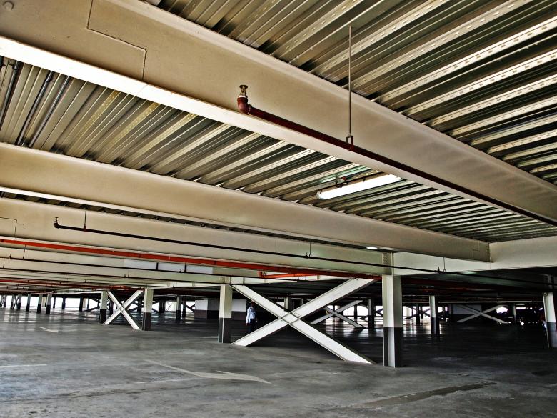 Free stock image of Empty parking lot created by Ed Davad