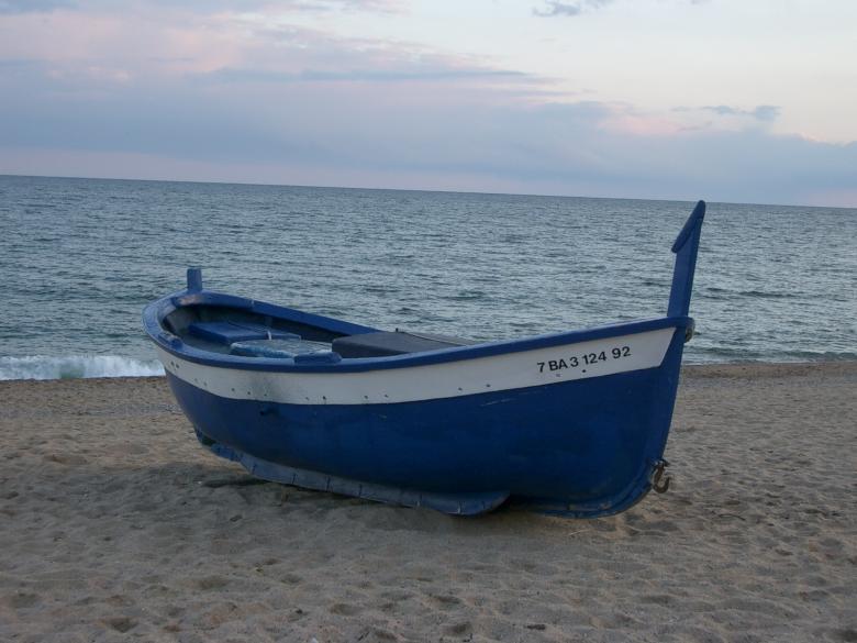 Free stock image of Blue Boat created by jaume