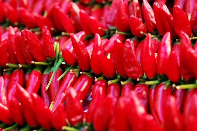 Free stock image of Pepper garland III. created by Hello Danda