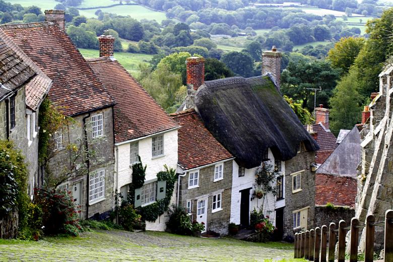 Free stock image of Gold Hill created by paul clifton