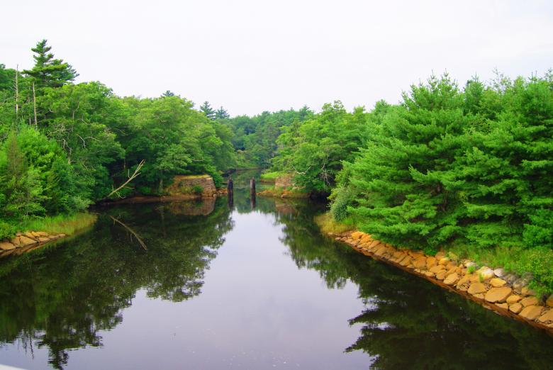 Free stock image of Man-Made Canal created by Brian Norcross