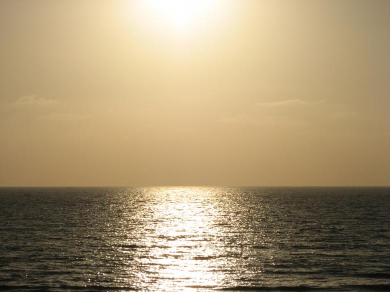 Free stock image of Sunset at the Beach created by Saiyed Sajjad Imam Abidi