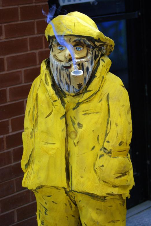 Free stock image of Carved Fisherman created by LoriAnn Norcross