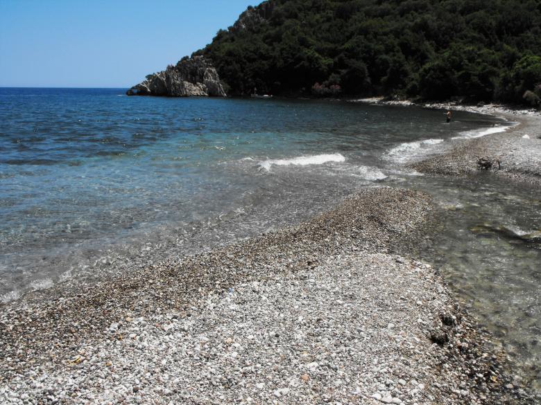 Free stock image of A small stream flows into sea created by Yuliy Ganev