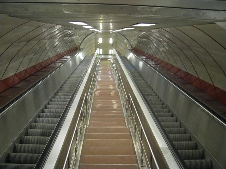Free stock image of Escalator in metro created by Yuliy Ganev