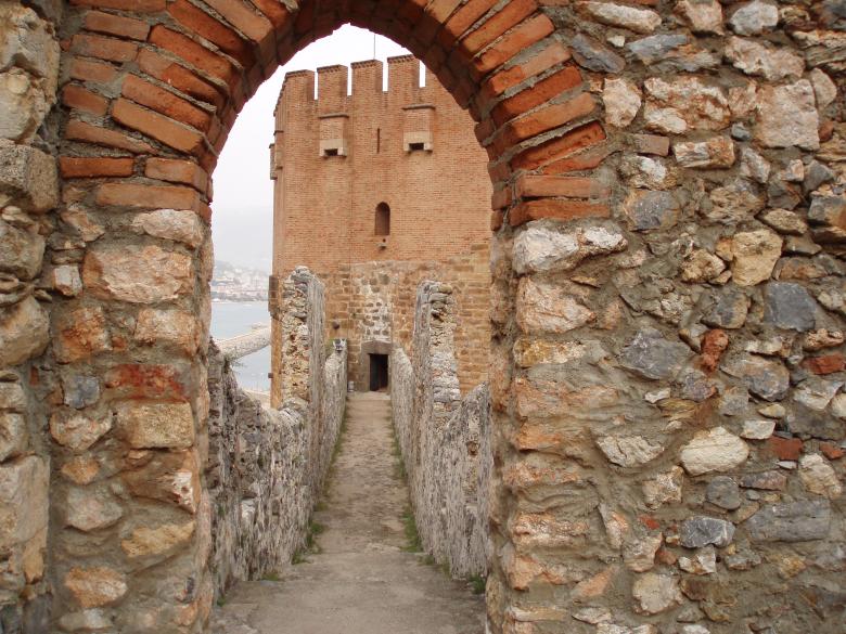 Free stock image of Fortress in Alanya created by Yuliy Ganev