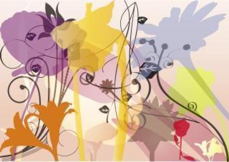 Free stock image of Vector flowers created by Stéphanie Ghesquier