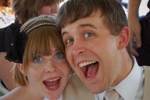 Fun at wedding - Free Stock Photo