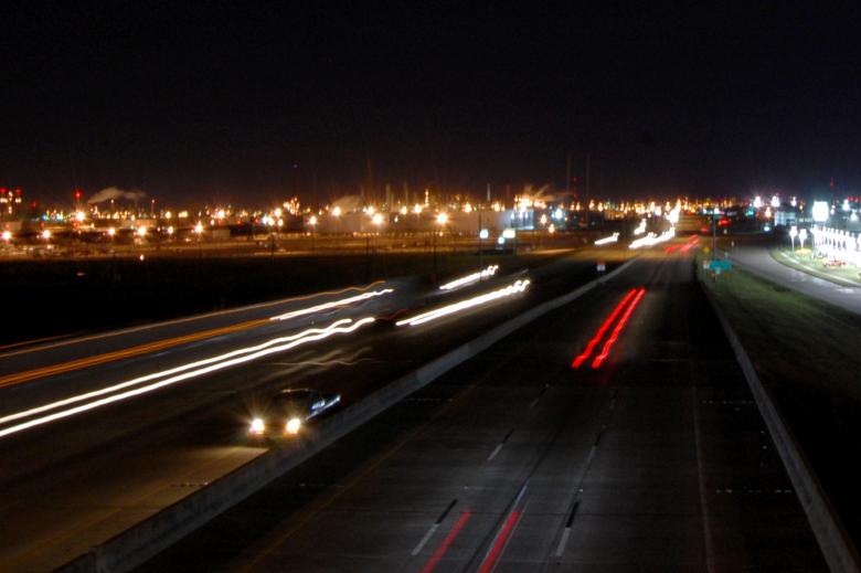 Free stock image of Highway at night created by Adam Garza