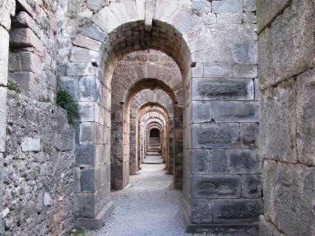 Road in the bases of the temple of Traja - Free Stock Photo