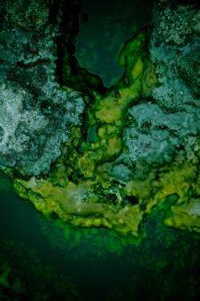 Free Stock Photo of Green Rock Texture