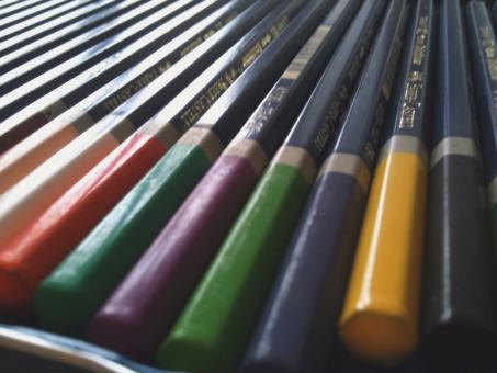 Watercolor pencils - Free Stock Photo