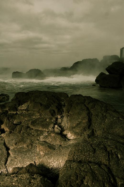 Free stock image of Water meets Ocean created by Bjorgvin
