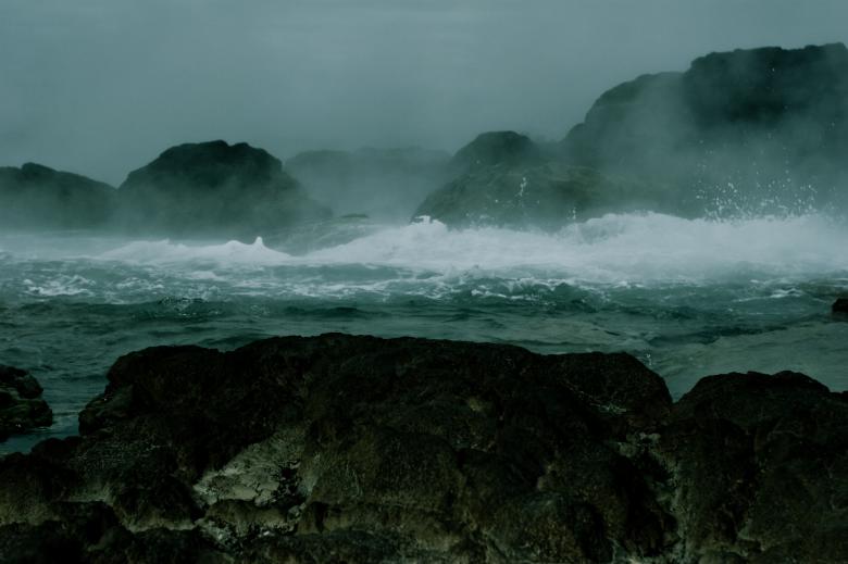Free stock image of Water meets Ocean created by Bjorgvin